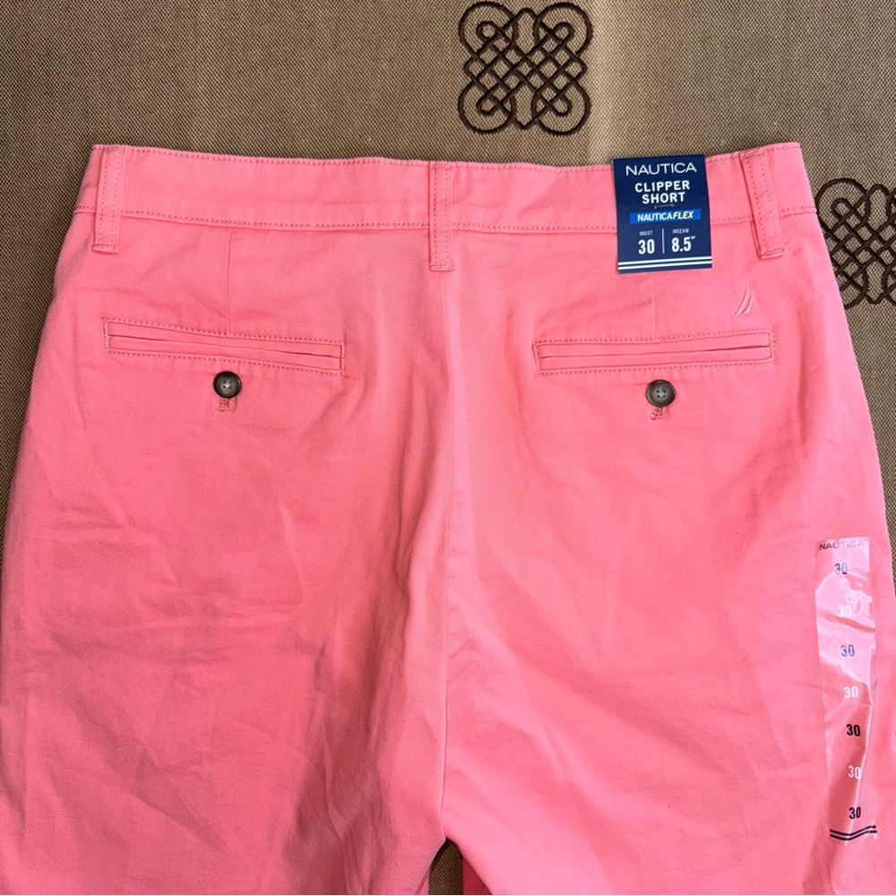 NAUTICA NWT! Men'S 8.5" Clipper Classic Fit Flex Short Size 30 - Picture 12 of 13